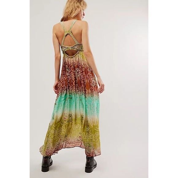 Free People Into The Nights Maxi Dress $298 - Picture 3 of 7